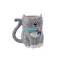 Ceramic Kitten Cat Snack Mug, thumbnail 3 of 5