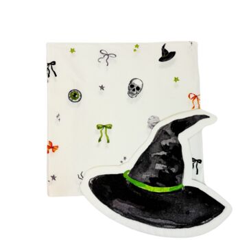 Witches Hat Halloween Party Napkins X 24, 2 of 4
