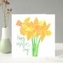 Daffodils Mother's Day Card, thumbnail 3 of 5