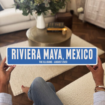 Personalised 'Holiday' Street Sign, 6 of 9