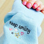 Embroidered 'Keep Smiling' Sweatshirt, thumbnail 2 of 9
