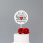 Personalised Elephant Wedding Cake Topper, thumbnail 3 of 3