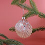 G Decor Stunning Under The Sea Handcrafted Glass Shell Ornament, thumbnail 2 of 3