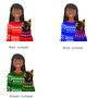 Festive Funny Cat Mum Christmas Jumper Personalised, thumbnail 8 of 9