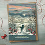 The Labrador Dog Walking Christmas Card Collection, thumbnail 5 of 12