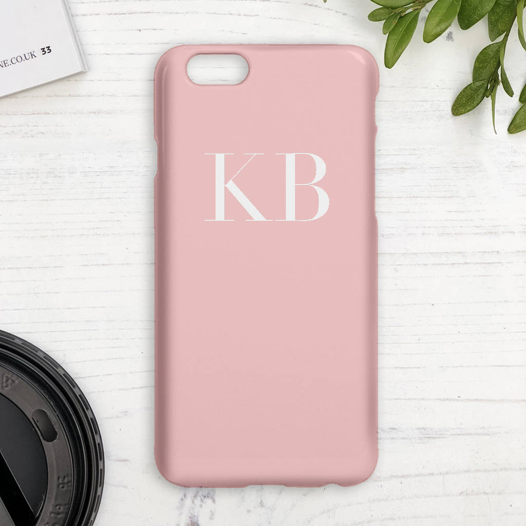 Personalised Monogram Mobile Phone Case By Koko Blossom