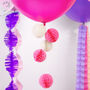 Bright Pink Honeycomb Party Decorations, thumbnail 4 of 6