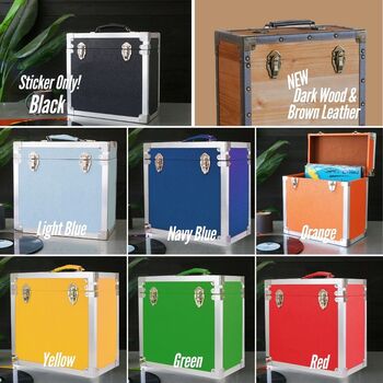 Personalised Vinyl Record Storage Case, 4 of 10