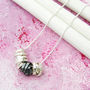 Contemporary Personalised Scroll Necklace, thumbnail 8 of 11