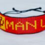 Manchester United Beaded Bracelets, thumbnail 2 of 5