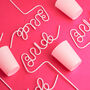 Bride Hen Party Drinking Straw, thumbnail 5 of 8