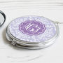 Personalised Damask Compact Mirror, thumbnail 1 of 6