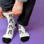 Daddy And Me Personalised Father's Day Socks, thumbnail 1 of 6
