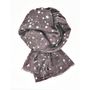 Stars Silver And Rose Gold Foil Scarf, thumbnail 3 of 10