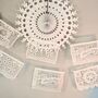 Christmas Banner Garland Authentic Mexican Papel Picado, thumbnail 3 of 6
