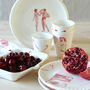 Red Vintage Beach Picnicware, thumbnail 1 of 5