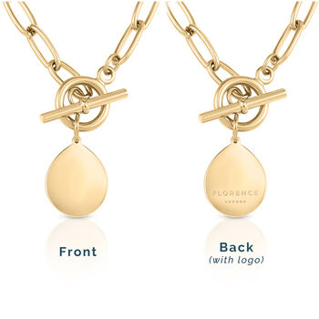 T Bar Pendant Necklace, 7 of 8