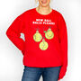 Funny Tennis Christmas Jumper, thumbnail 6 of 7