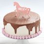 Personalised Horse Birthday Cake Topper, thumbnail 1 of 4