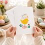 Happy Easter Chick Card, thumbnail 1 of 7