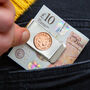 21st Birthday Penny Coin Money Clip, thumbnail 3 of 10