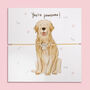 Golden Retriever Paw Bracelet, thumbnail 1 of 7