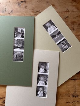 Photobooth / Photo Strip Luxury A4 Photo Frame Mount, 2 of 4