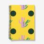 A5 Spiral Notebook With A Mexican Cactus Print, thumbnail 1 of 2
