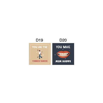 Personalised Reasons Why I Love You Dad Mini Prints, 6 of 7
