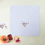 Thinking Of You Butterfly Hydrangea Card, Not 3D, thumbnail 5 of 12