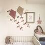 Coordinating Pack Of Two Kites, Multiple Wall Decoration, Sibling Decor, thumbnail 1 of 10