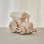 Wooden Pull Along Toy Train, thumbnail 1 of 5