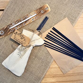 Lavender And Bergamot Hand Dipped Incense Sticks Vegan, 2 of 12