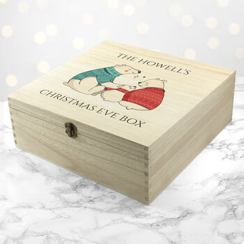 Personalised Polar Bear Christmas Box, 3 of 6