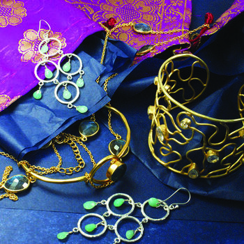 Aethra Gold Earrings, 8 of 8