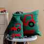 Tractor Personalised Hot Water Bottle Cover, thumbnail 3 of 5