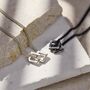 Men's Personalised Mini Open Square Necklace, thumbnail 5 of 8