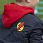 Personalised Embroidered Patch Bomber Jacket, thumbnail 4 of 12
