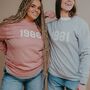 Personalised 'Year' Unisex Sweatshirt, thumbnail 12 of 12