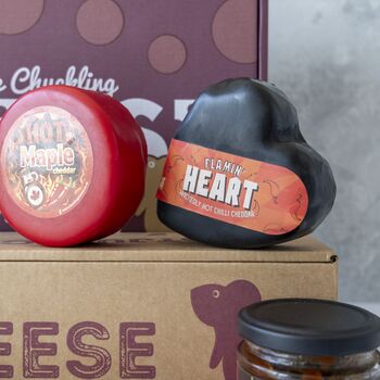 All About The Burn! Hot And Spicy Cheese Hamper, 5 of 12