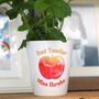 Shiny Apples Personalised Teacher Plant Pot Gift, thumbnail 2 of 5