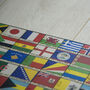 Flags Of The World Wooden Jigsaw Puzzle, thumbnail 3 of 7