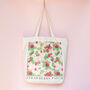 Strawberry Patch Tote Bag, thumbnail 1 of 5