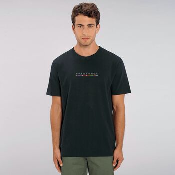 Custom Trip 100% Organic Cotton Men's T Shirt, 5 of 12