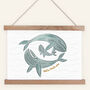 Personalised New Baby Whale Print, thumbnail 2 of 7