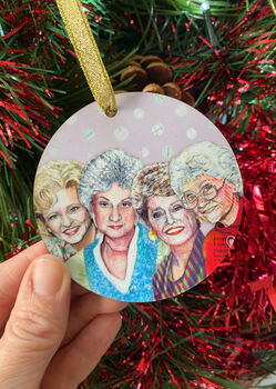 Golden Girls Christmas Bauble, 4 of 6
