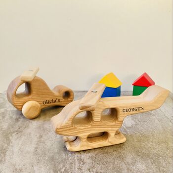 Children's Helicopter Keepsake Toy, 6 of 12