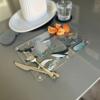 Personalised Under The Sea Children’s Acrylic Placemat, 2 of 2
