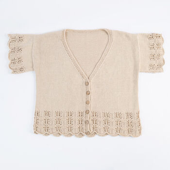 Lacy Top Knitting Kit, 6 of 10