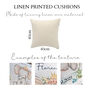 Personalised Christmas Stag Cushion, thumbnail 3 of 3